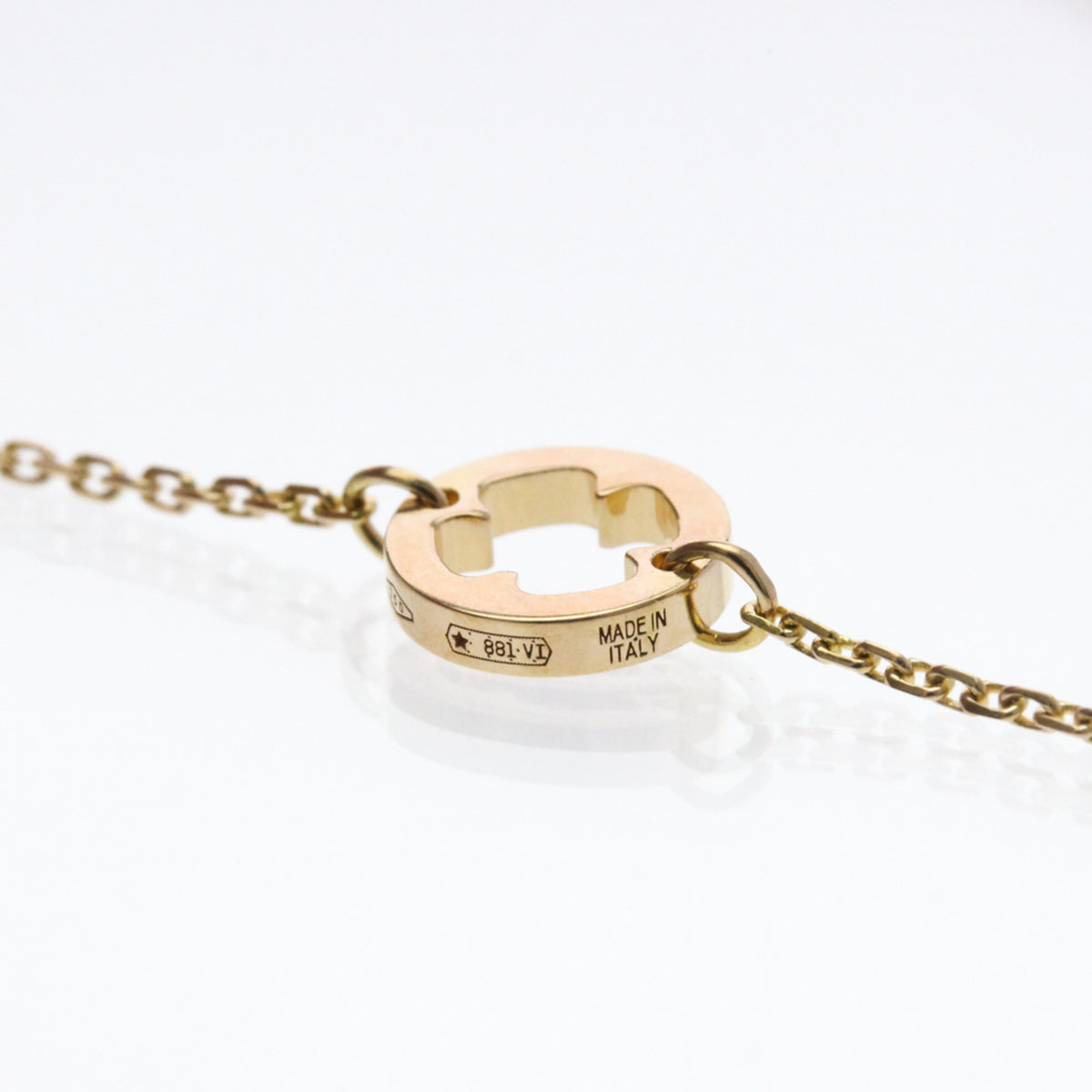 Bvlgari Fiorever Pendant 18K Rose Gold with Ruby and Diamonds, Gold, Pink Gold, Necklace