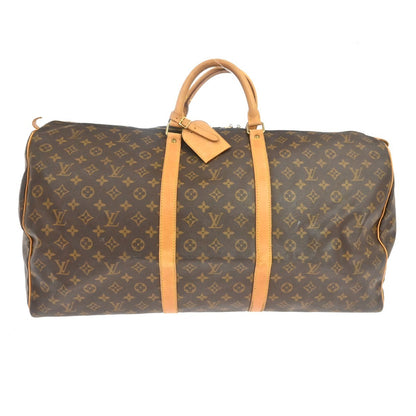 Louis Vuitton Keepall Monogram, Brown, Canvas, Travel Bag