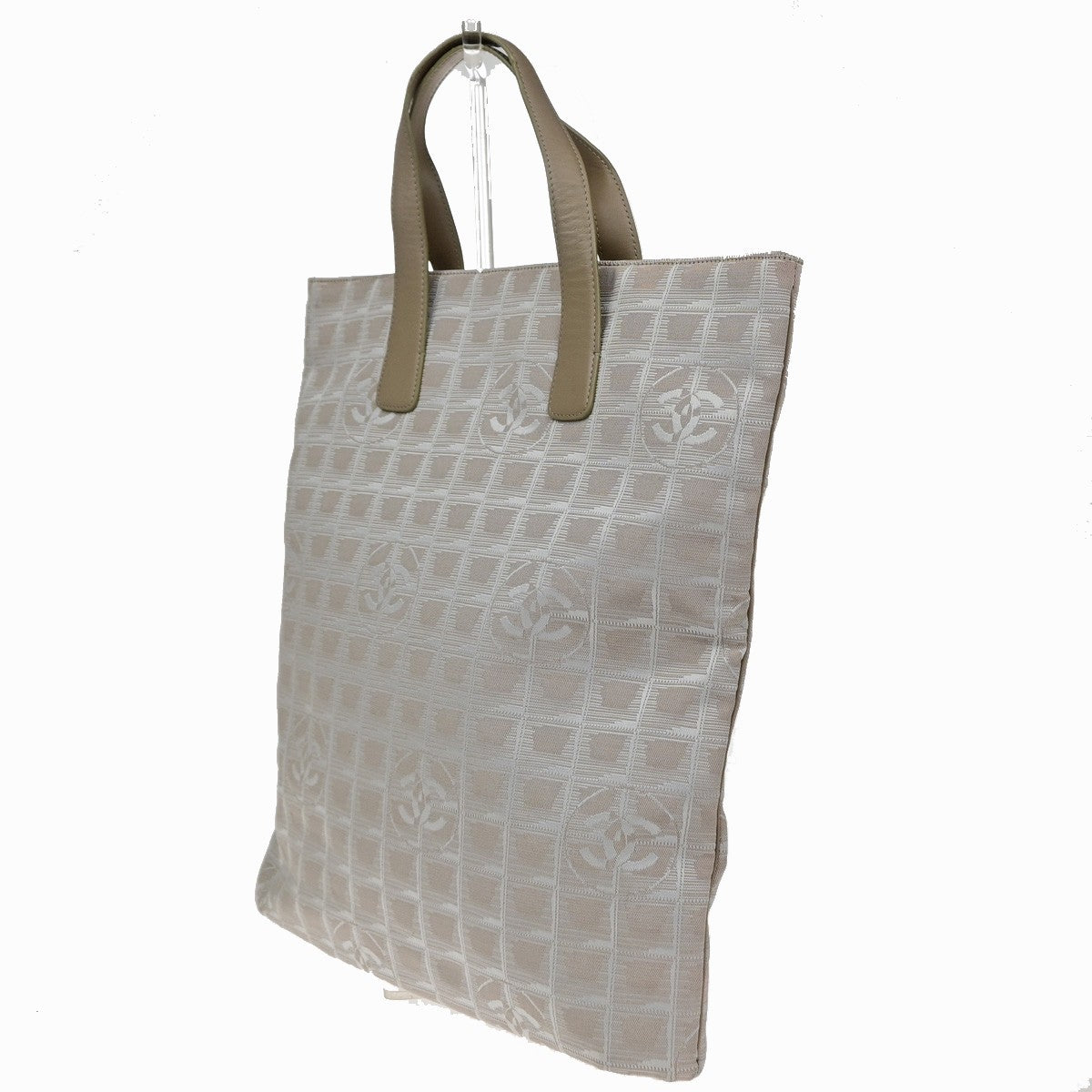Chanel Travel Line Tote Nylon, Beige, Nylon, Tote Bag