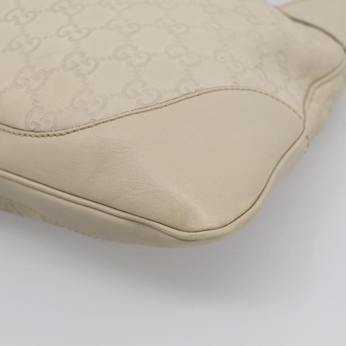 Gucci Jackie Leather, Beige, Canvas, Tote Bag