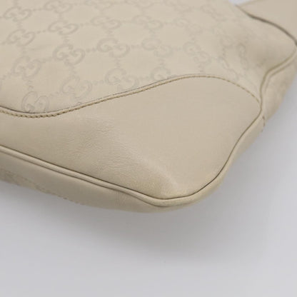 Gucci Jackie Leather, Beige, Canvas, Tote Bag