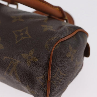 Louis Vuitton Speedy Mini HL Monogram Canvas, Brown, Canvas, Handbag