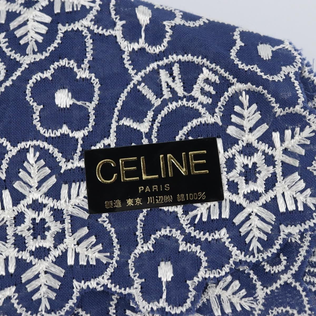 Celine Circle Logo Nylon, Red, Nylon, Clutch