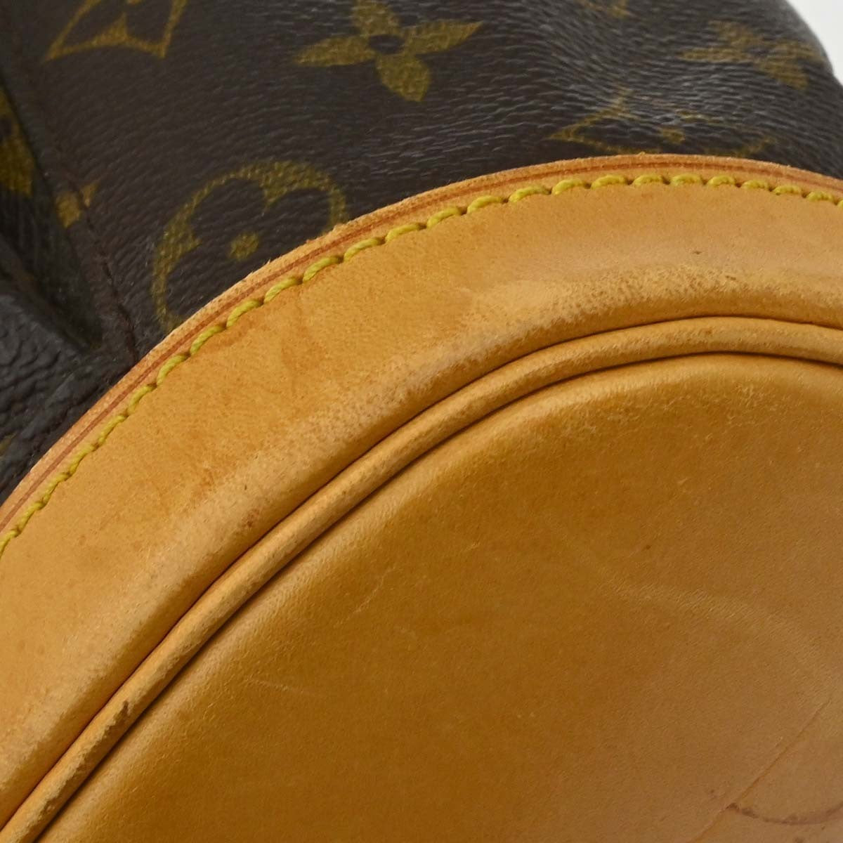 Louis Vuitton Vintage Montsouris Monogram Canvas, Brown, Canvas, Backpack