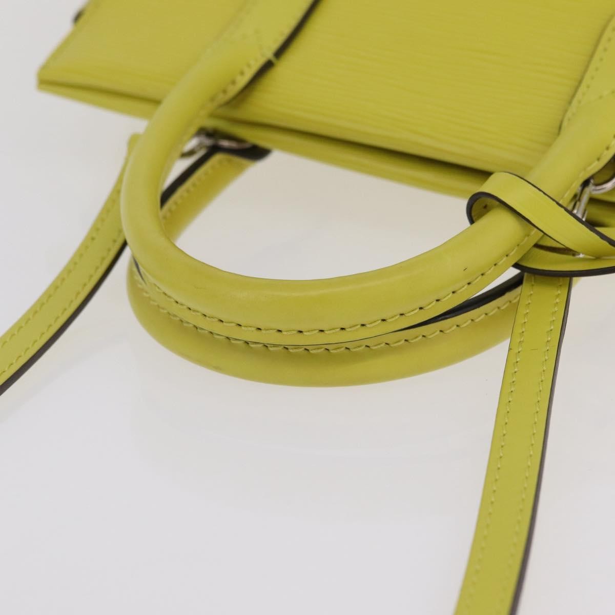Louis Vuitton Marly Epi Leather, Yellow, Leather, Handbag