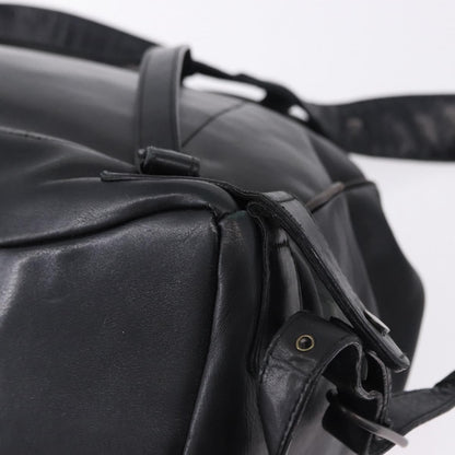 Bottega Veneta Intrecciato Leather, Black, Leather, Backpack