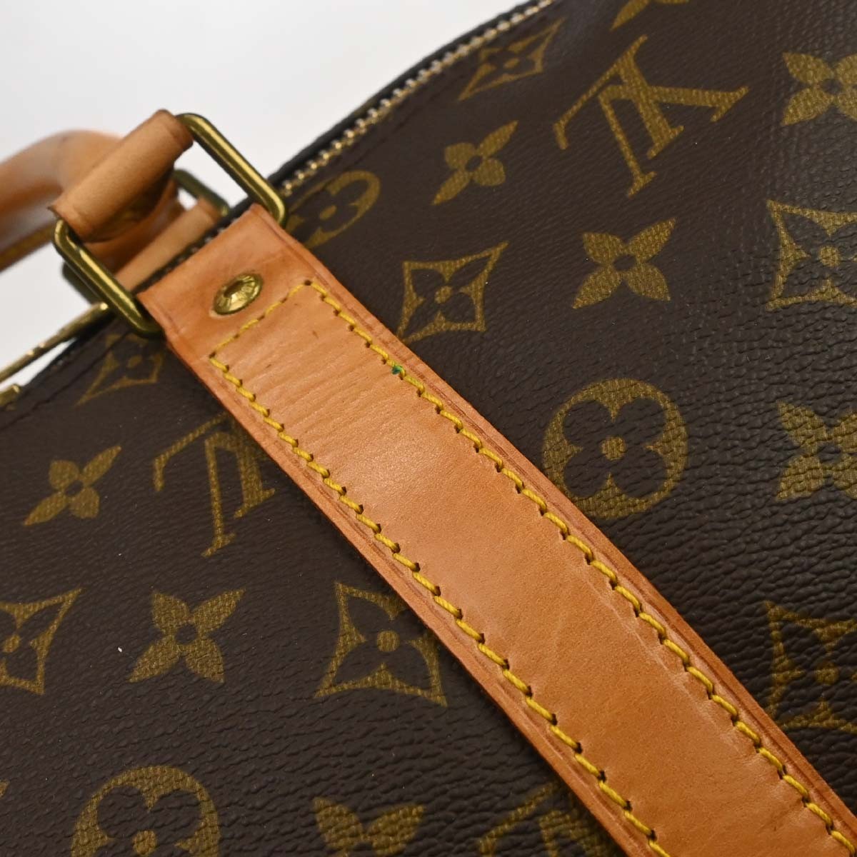 Louis Vuitton Keepall Monogram Canvas, Brown, Canvas, Travel Bag