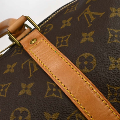 Louis Vuitton Keepall Monogram Canvas, Brown, Canvas, Travel Bag