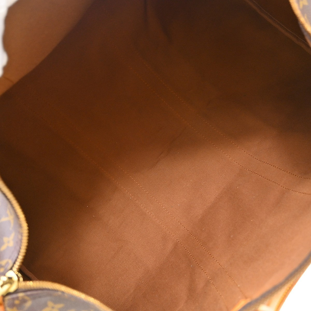 Louis Vuitton Keepall Monogram, Brown, Canvas, Travel Bag