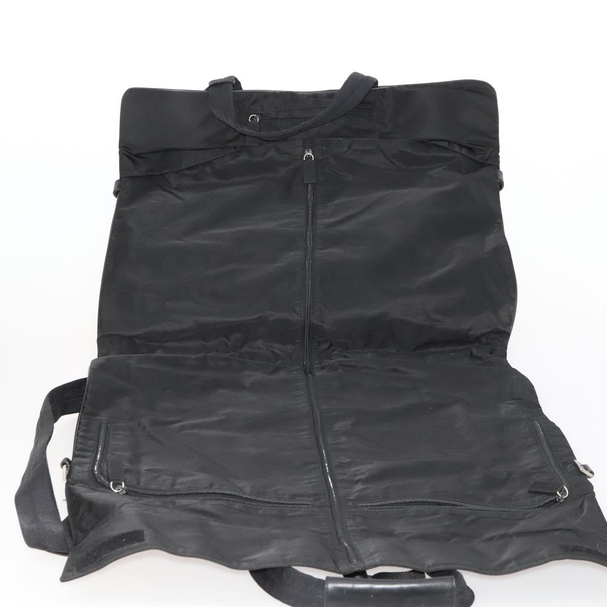 Prada Garment Carrier Tessuto, Black, Nylon, Handbag