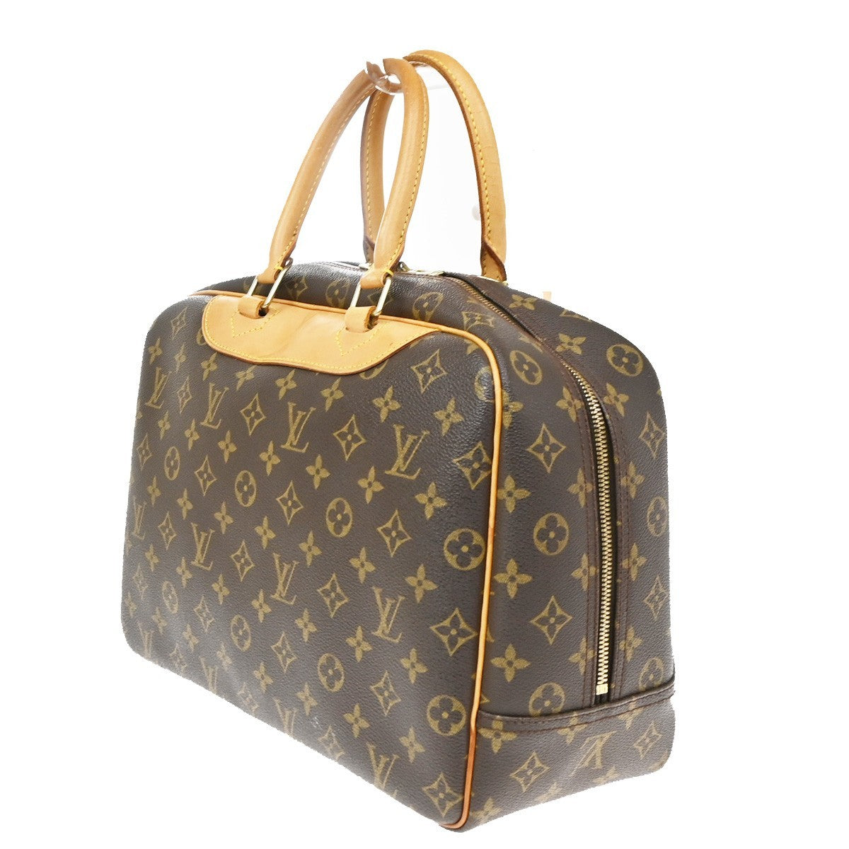 Louis Vuitton Trouville Monogram Canvas, Brown, Canvas, Handbag