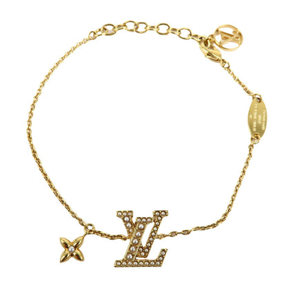 Louis Vuitton LV Iconic Metal with Crystals, Gold, Metal, Bracelet