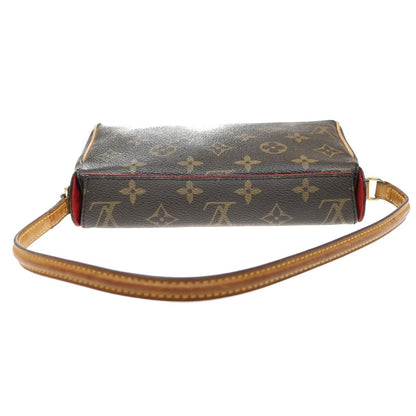 Louis Vuitton Recital Monogram Canvas, Brown, Leather, Shoulder Bag