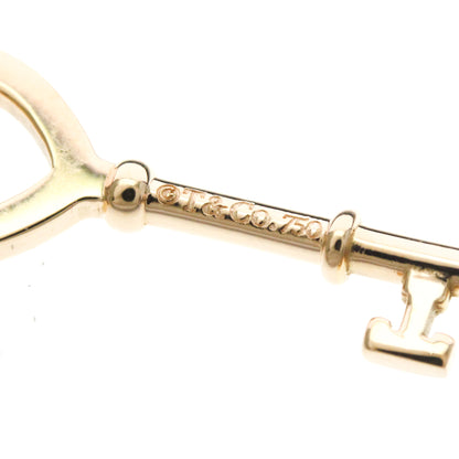 Tiffany & Co. Heart Key Pendant 18K Rose Gold with Diamonds, Gold, Pink Gold, Necklace