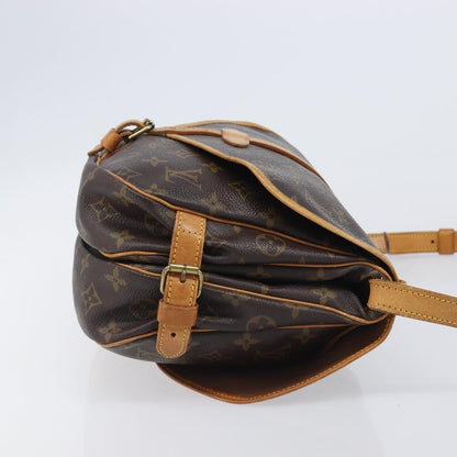 Louis Vuitton Saumur Monogram Canvas, Brown, Canvas, Shoulder Bag