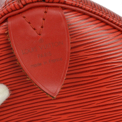 Louis Vuitton Speedy Epi Leather, Red, Leather, Handbag