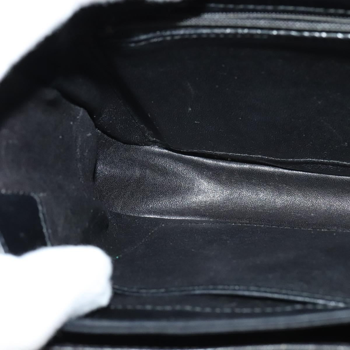 Gucci Vintage Leather, Black, Leather, Shoulder Bag