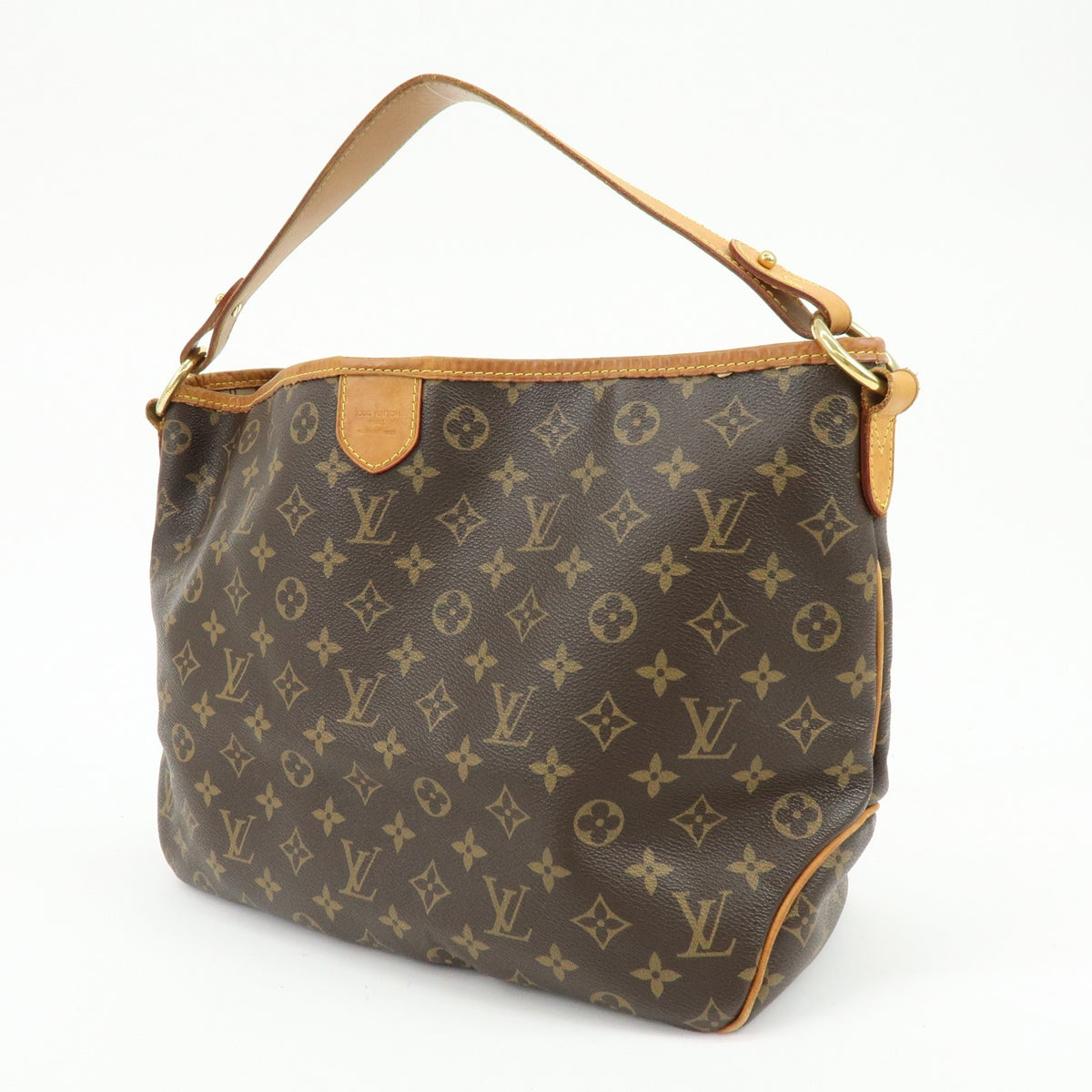 Louis Vuitton Delightful Monogram Canvas, Brown, Canvas, Handbag