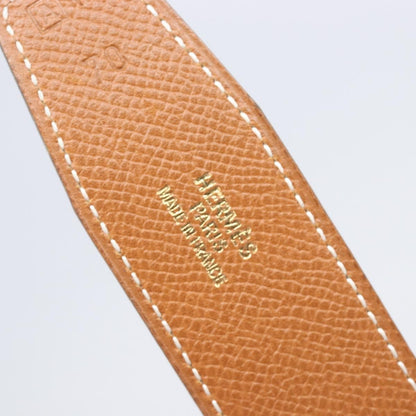 Hermes Constance Reversible Belt Leather, Blue, Leather, Belt