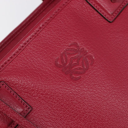 Loewe Amazona Leather, Red, Leather, Handbag