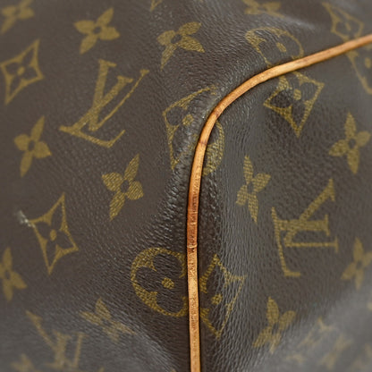 Louis Vuitton Keepall Monogram, Brown, Canvas, Travel Bag
