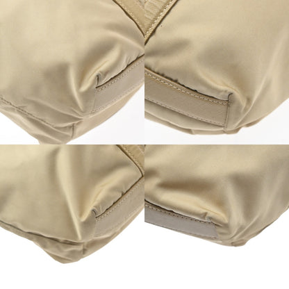 Prada Re-Edition 1978 Pocket Re-Nylon with Saffiano Leather, Beige, Nylon, Tote Bag