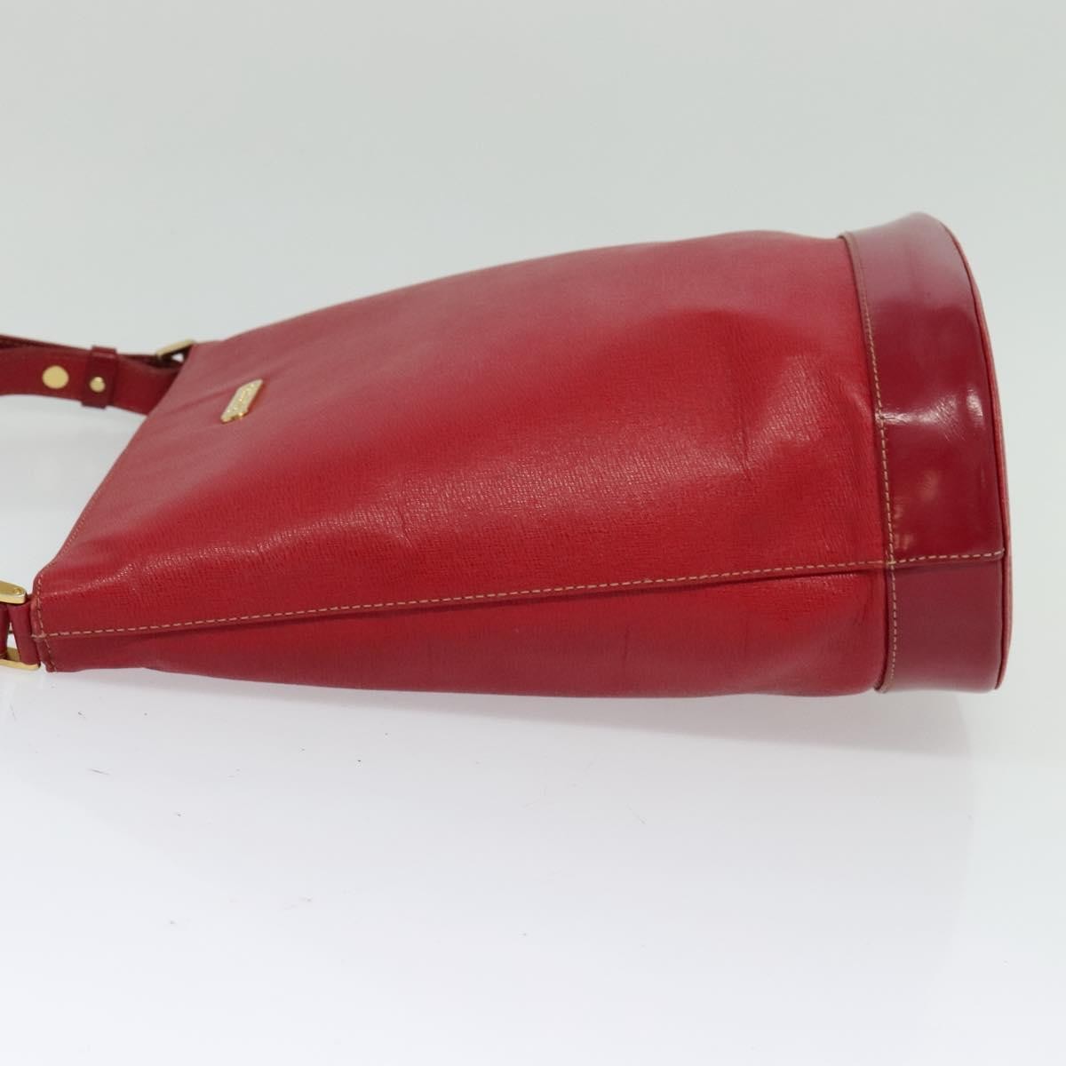 Burberry Vintage Leather, Red, Leather, Shoulder Bag