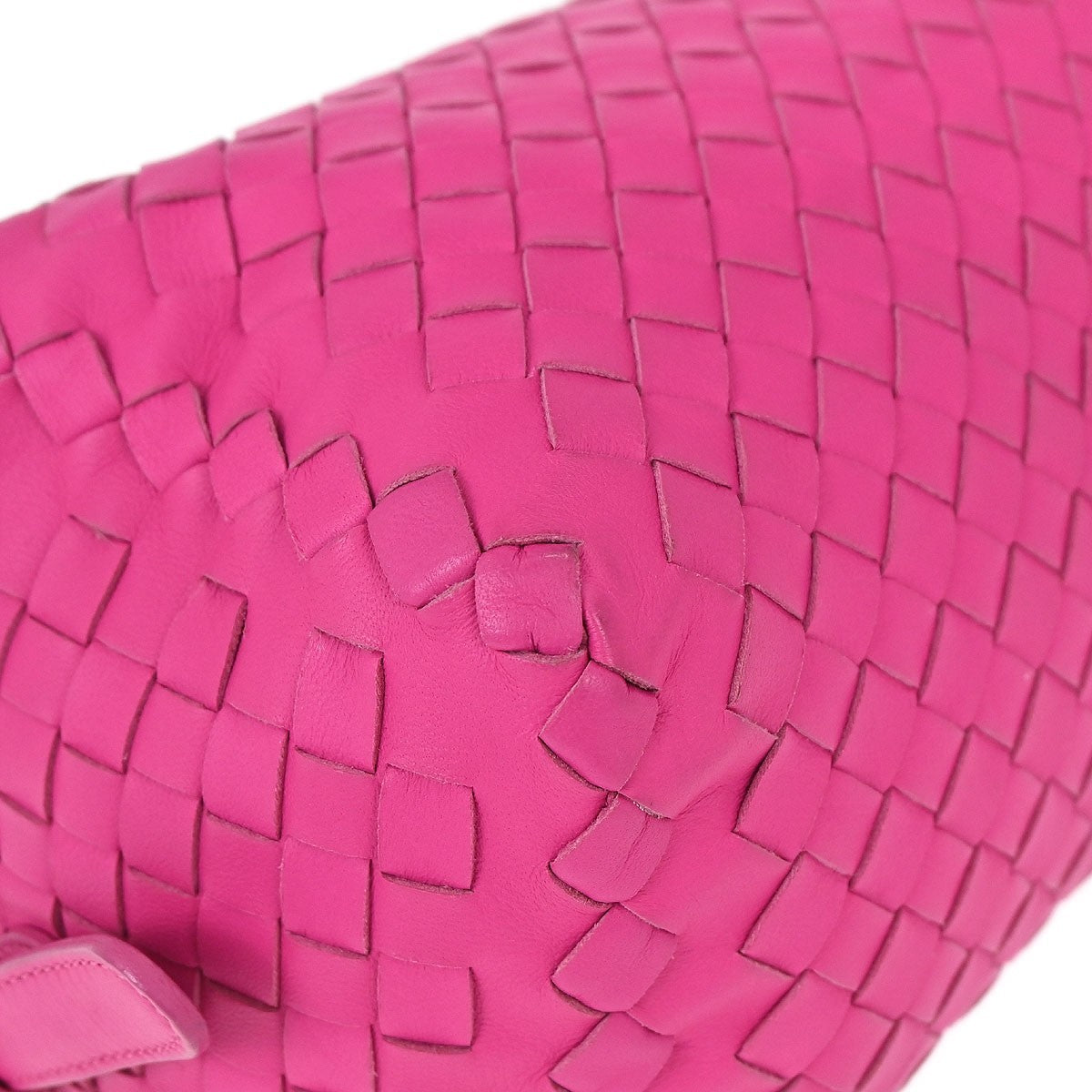 Bottega Veneta Intrecciato Leather, Pink, Leather, Handbag