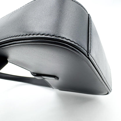 Saint Laurent Le 5 a 7 Hobo Leather, Black, Leather, Shoulder Bag