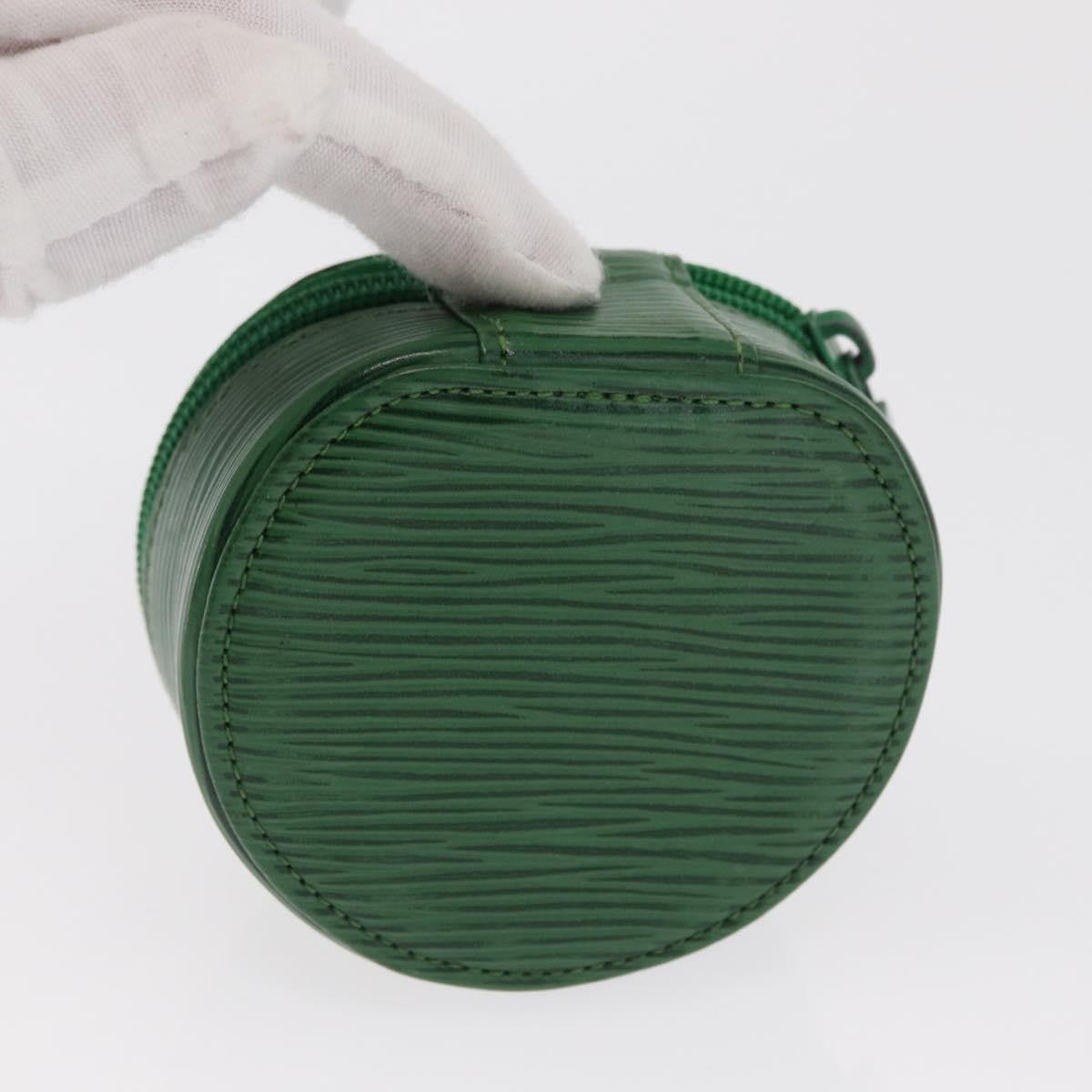 Louis Vuitton Ecrin Bijoux Epi Leather, Green, Leather, Jewelry Set