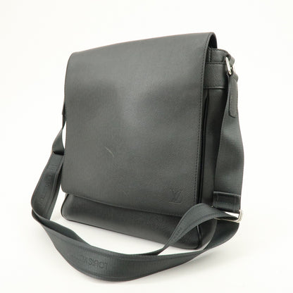 Louis Vuitton Roman Taiga Leather, Gray, Leather, Handbag