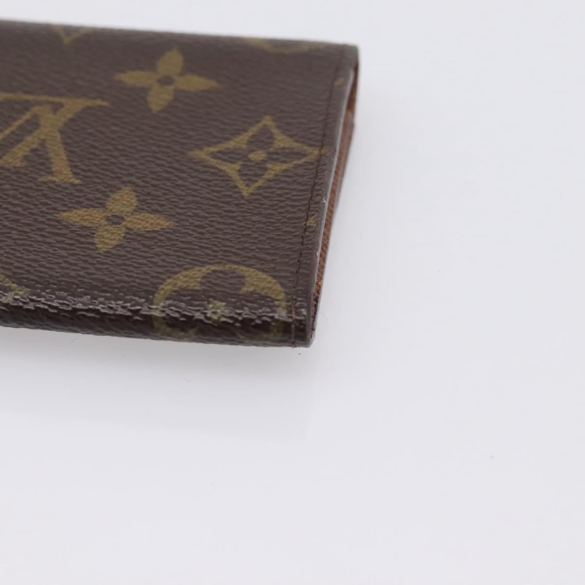 Louis Vuitton Bifold Card Case Canvas, Brown, Canvas, Clutch