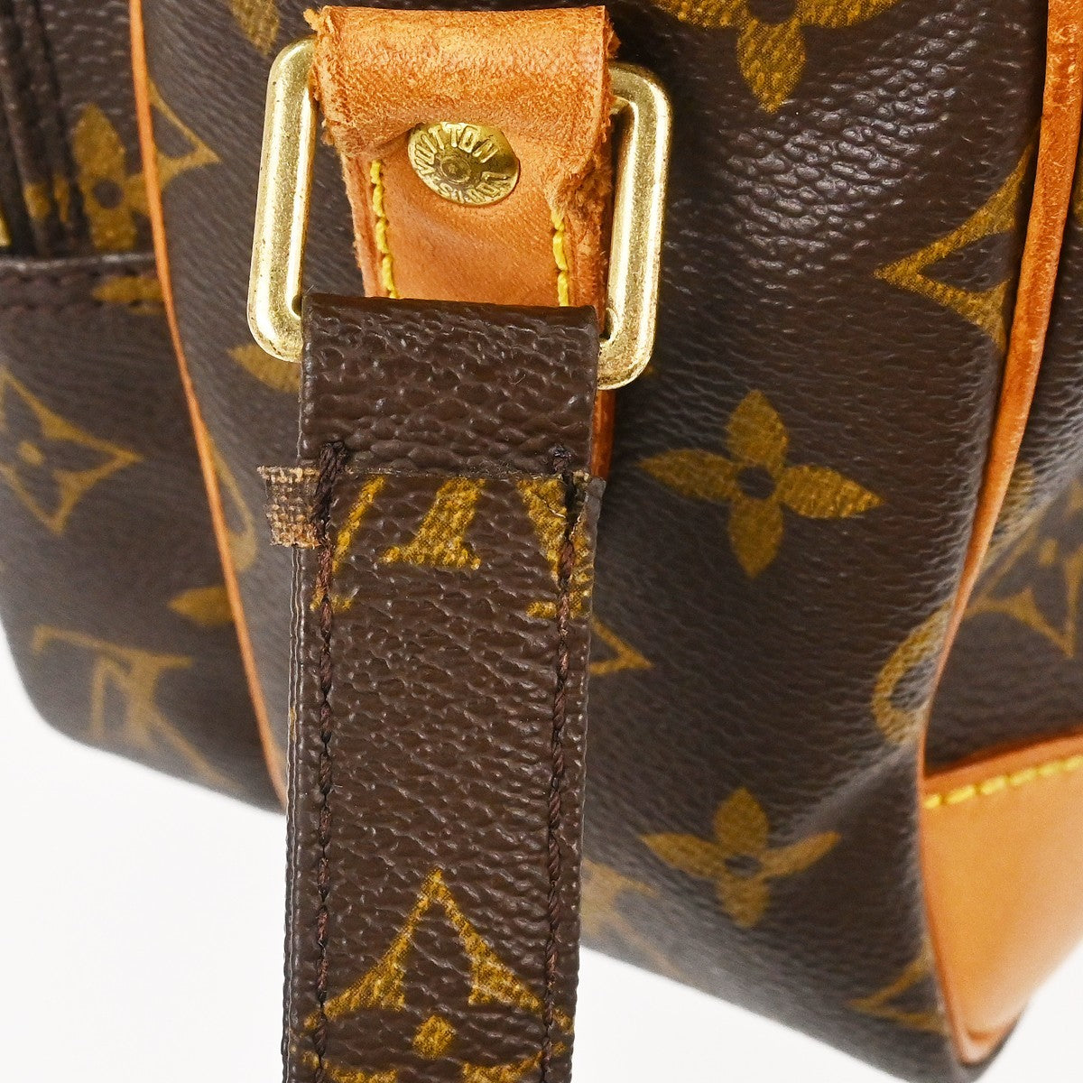 Louis Vuitton Nil Shoulder Bag Monogram Canvas, Brown, Canvas, Shoulder Bag