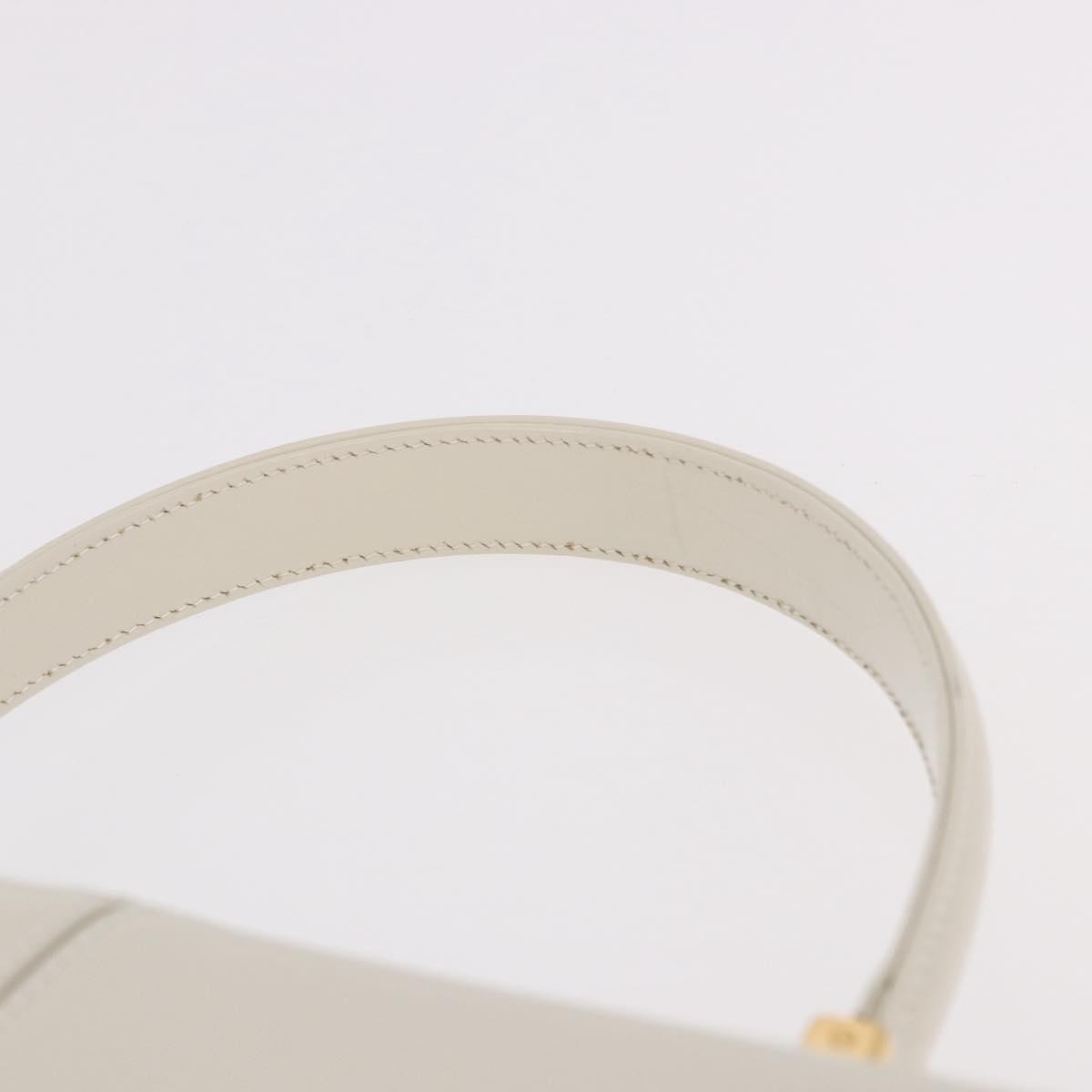 Saint Laurent Vintage handbag Leather, White, Leather, Handbag