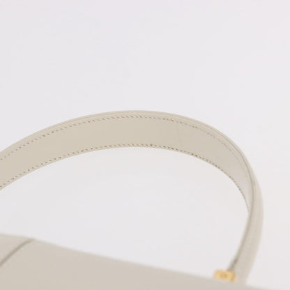 Saint Laurent Vintage handbag Leather, White, Leather, Handbag