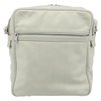 Louis Vuitton Clarkson Messenger Monogram Shadow Leather, White, Leather, Handbag