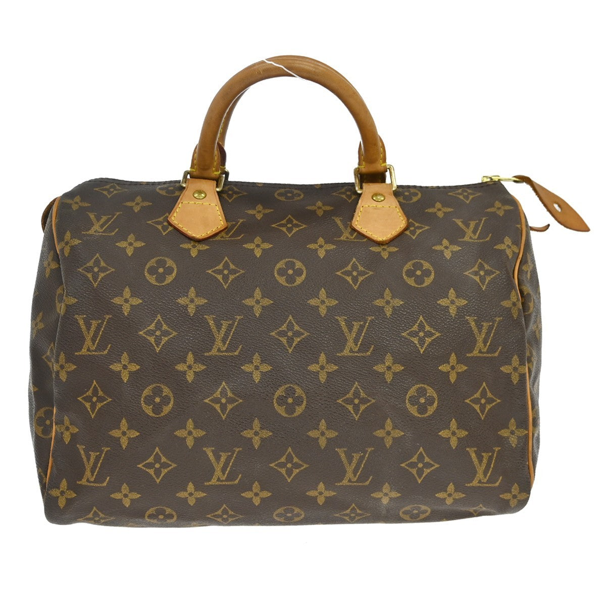 Louis Vuitton Speedy Monogram Canvas, Brown, Canvas, Handbag