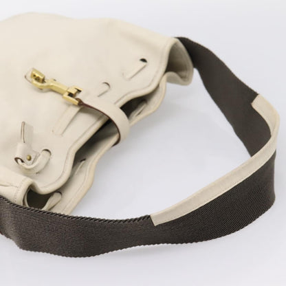 Gucci Shoulder Leather, Beige, Leather, Shoulder Bag