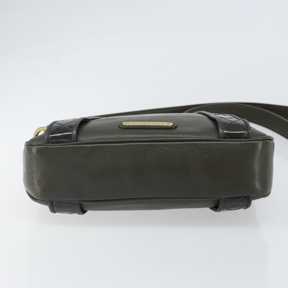 Burberry Vintage Leather, Khaki, Leather, Shoulder Bag