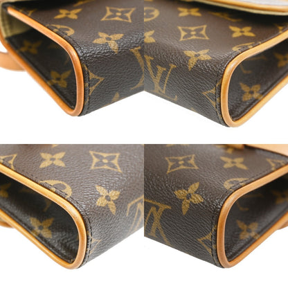 Louis Vuitton Florentine Waist Monogram Canvas, Brown, Canvas, Handbag