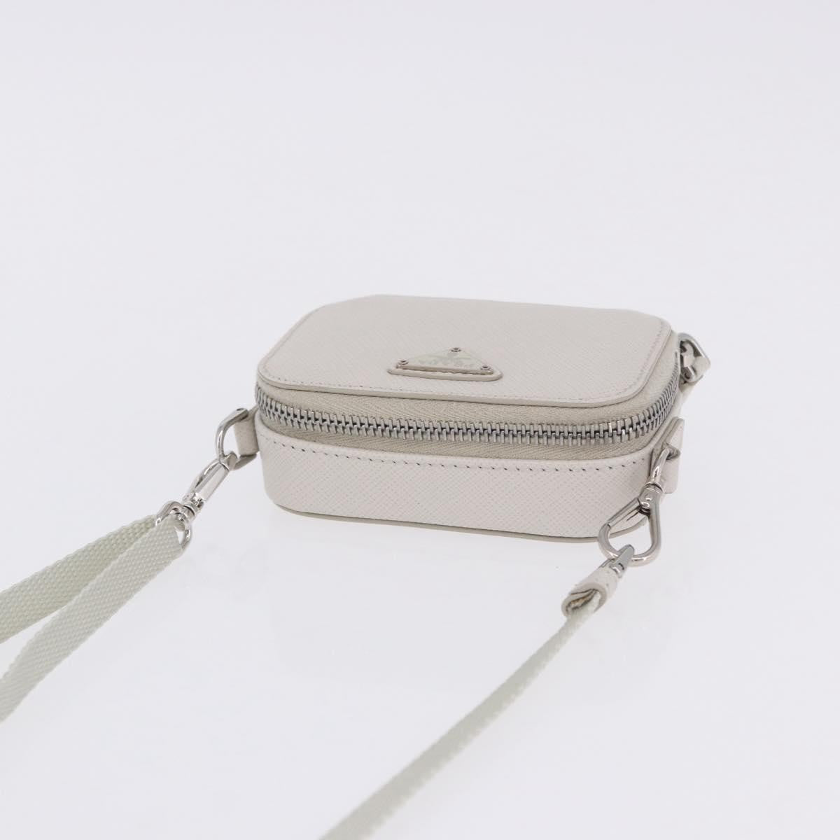 Prada Brique Camera Crossbody Bag Saffiano Leather, Beige, Leather, Clutch