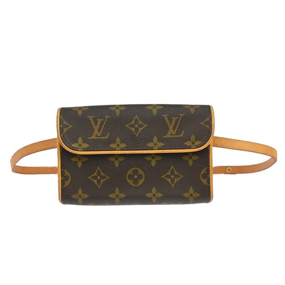 Louis Vuitton Florentine Waist Monogram Canvas, Brown, Canvas, Clutch