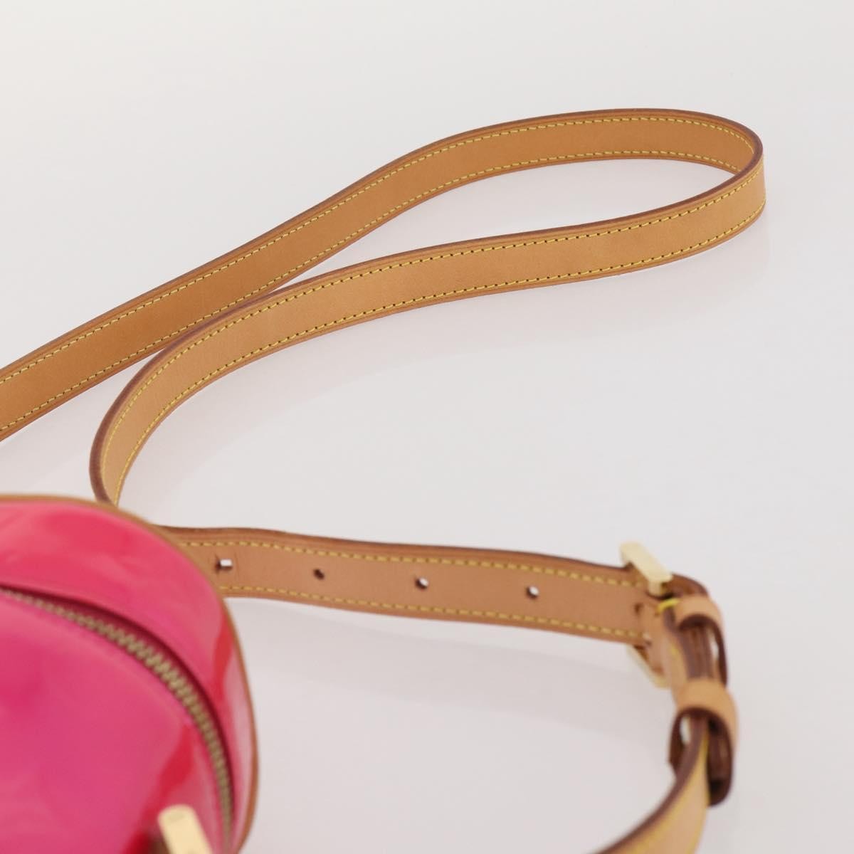 Louis Vuitton Sullivan Monogram Vernis, Pink, Patent Leather, Shoulder Bag