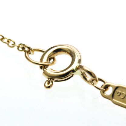 Tiffany & Co. T Circle Pendant 18K Rose Gold with Diamond, Gold, Pink Gold, Necklace