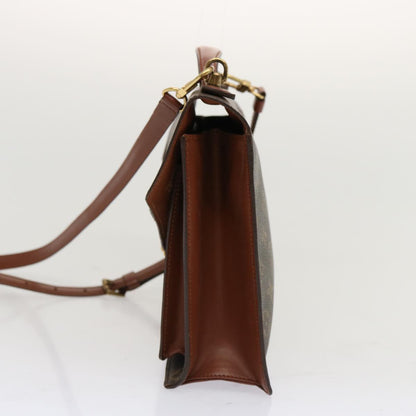 Louis Vuitton Monceau Handbag Monogram Canvas, BROWN, CANVAS, Handbag