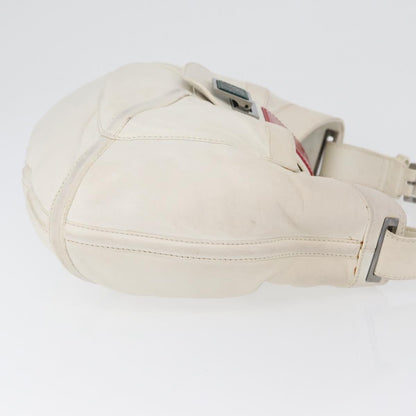 Loewe Anagram Leather, White, Leather, Shoulder Bag