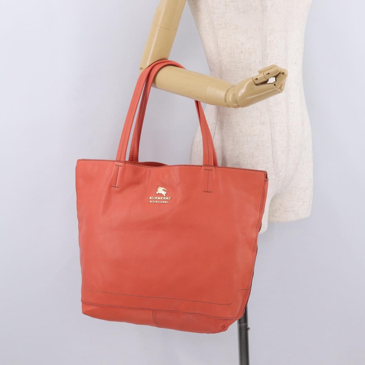 Burberry Blue Label Leather, Pink, Leather, Shoulder Bag