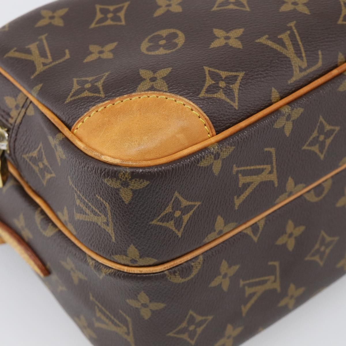 Louis Vuitton Nil Shoulder Bag Monogram Canvas, Brown, Canvas, Shoulder Bag