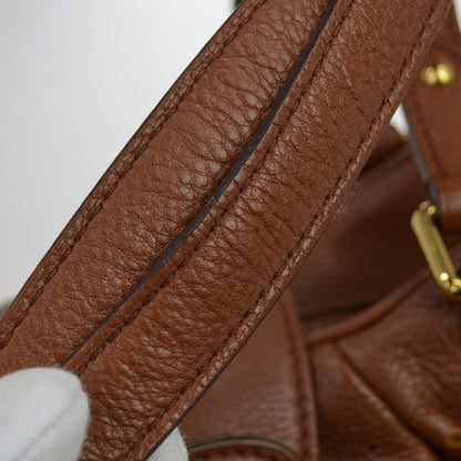 Louis Vuitton Lunar Mahina Leather, Brown, Leather, Shoulder Bag