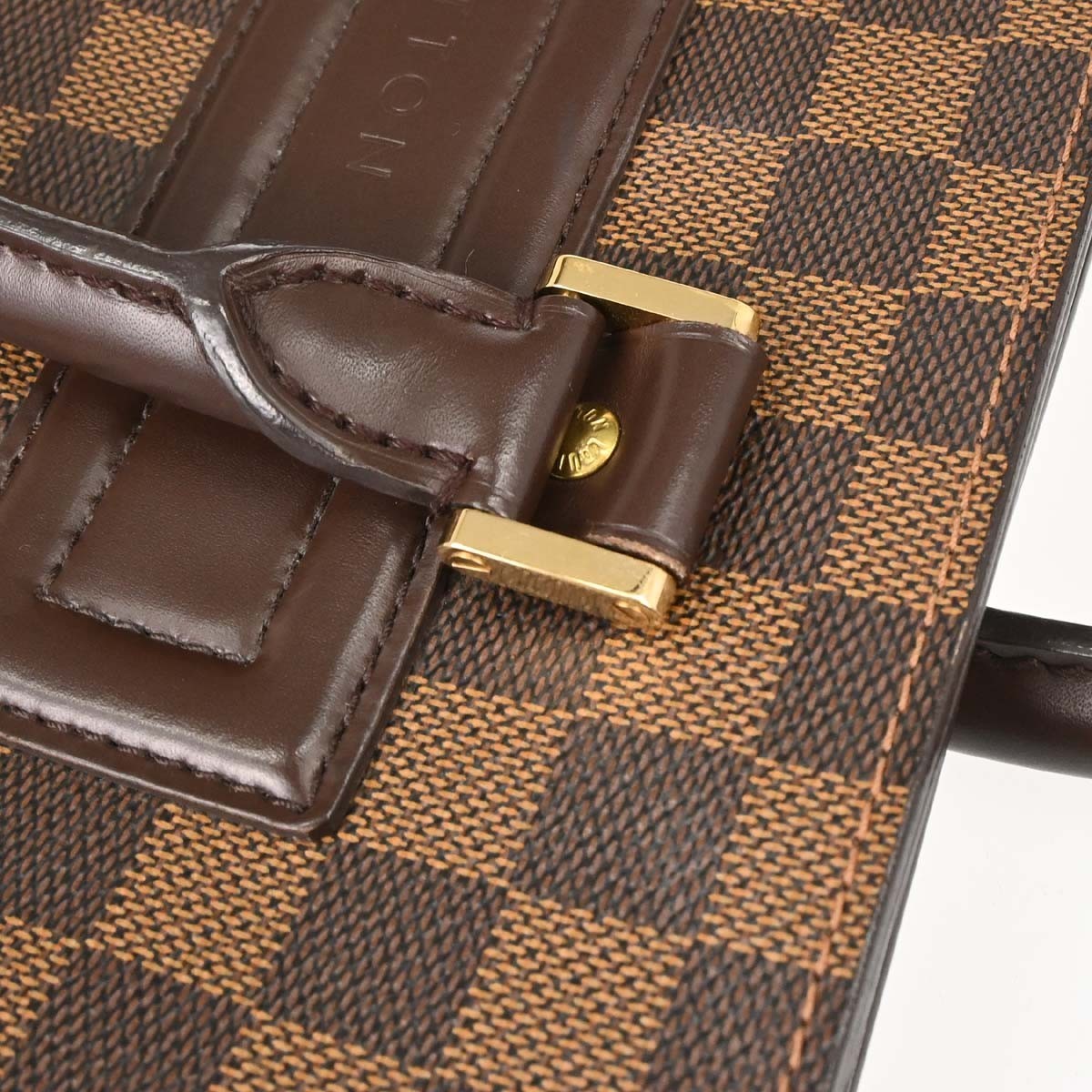Louis Vuitton Venice Sac Plat Damier Ebene, Brown, Canvas, Tote Bag